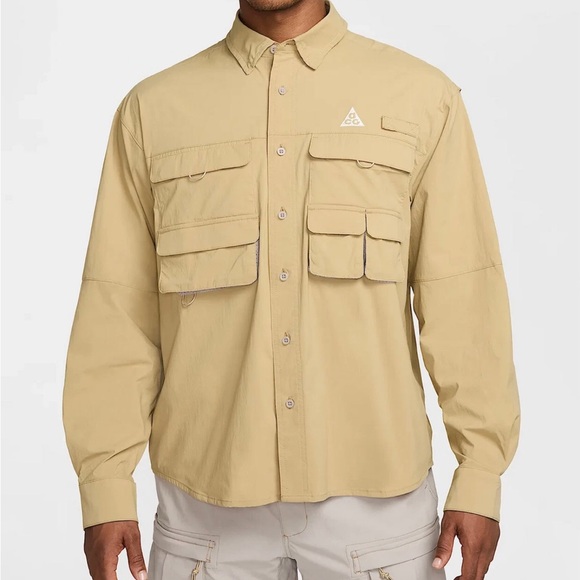 Nike ACG “Orb Weaver” Dri-FIT ADV UV Long Sleeve Shirt  HJ2465-297 Men’s Size S - Picture 1 of 14